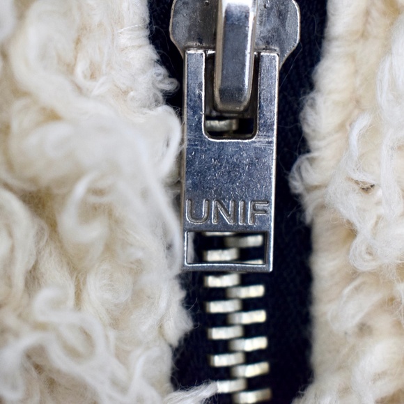UNIF Cream Fuzzy Jacket - Picture 3 of 8